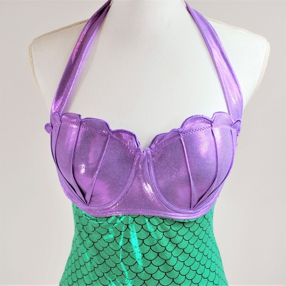 Hot Topic | Swim | Disney The Little Mermaid Ariel Swimsuit | Poshmark
